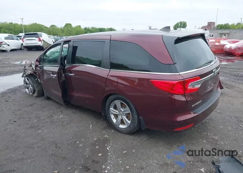 2018 Honda Odyssey Ex from USA, damaged, VIN 5FNRL6H56JB084863